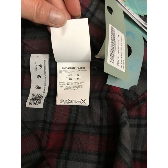 End. X Off-White "Till The End" Flannel Shirt XS - Picture 11 of 11